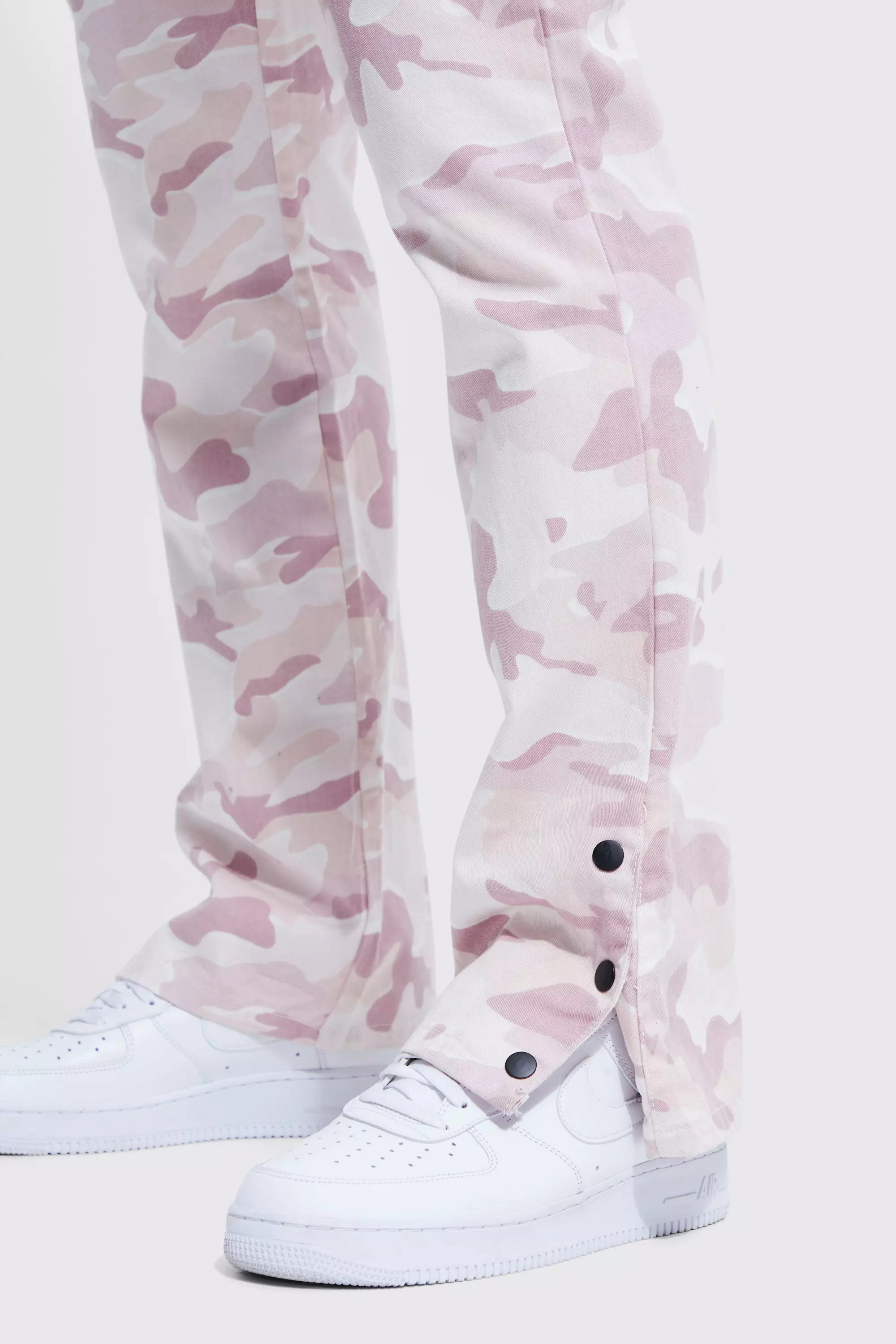 High waisted pink sales camo pants